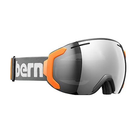 Snowboardové okuliare Bern Jackson grey/orange | grey light mirror 2016 - 1