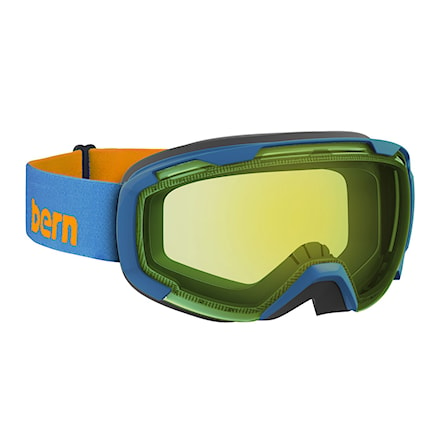 Snowboardové brýle Bern Sawyer blue/orange | yellow light mirror 2016 - 1