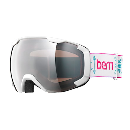 Snowboard Goggles Bern Scout white fair isle | rose light mirror 2017 - 1