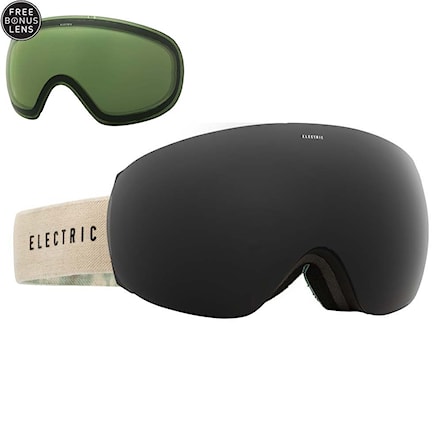 Snowboardové okuliare Electric Eg3.5 backstage tie-dye green | jet black+light green 2016 - 1