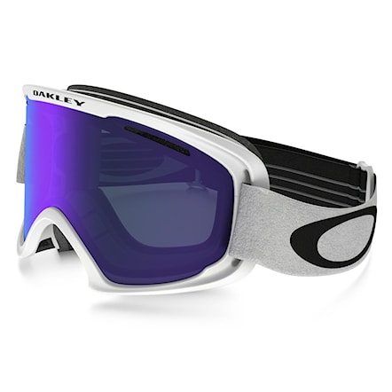 Snowboardové okuliare Oakley O2 XL matte white | violet iridium 2017 - 1