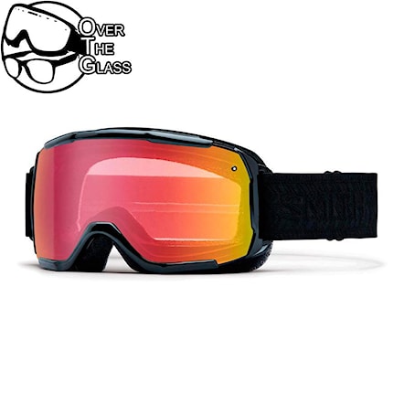 Snowboardové brýle Smith Showcase Otg black eclipse | red sensor 2017 - 1