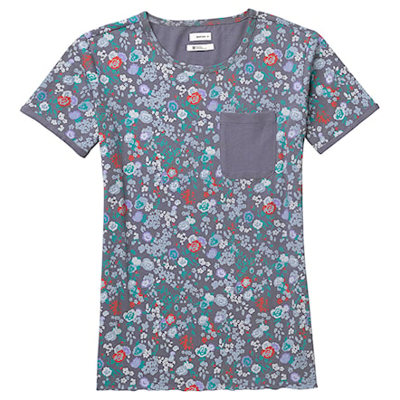 Tričko Burton Raw floral chambray 2014 - 1