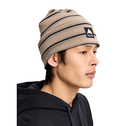 Čepice Burton Recycled Kactusbunch Tall summit taupe stripes 2026 - 3