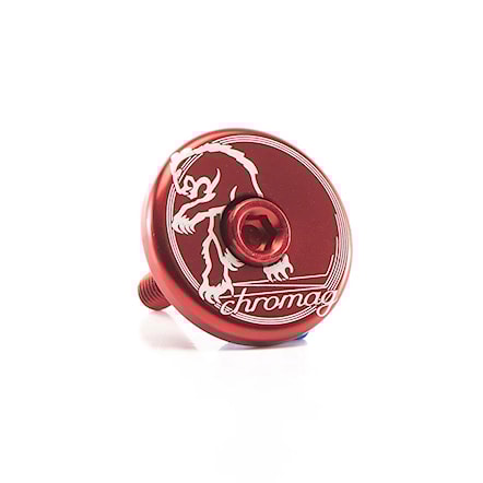 Viečko hlavového zloženia Chromag Top Cap red - 1