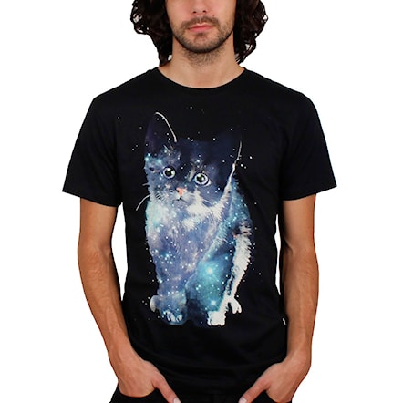 Tričko Dedicated Space Cat black 2014 - 1