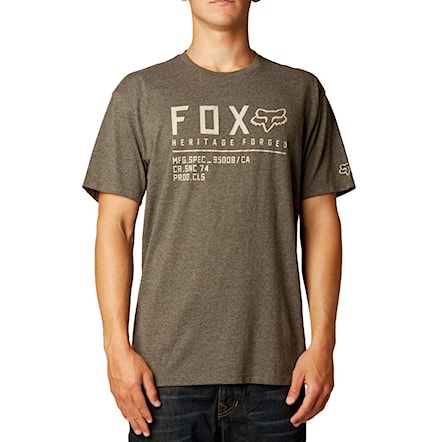 Tričko Fox Lifer heather dark fatigue 2014 - 1