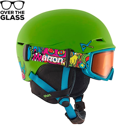 Snowboard Helmet Anon Define wildthing green 2017 - 1