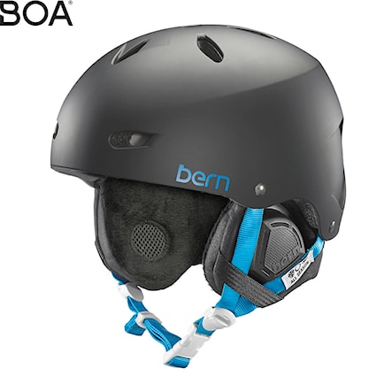Snowboard Helmet Bern Brighton matte black 2017 - 1
