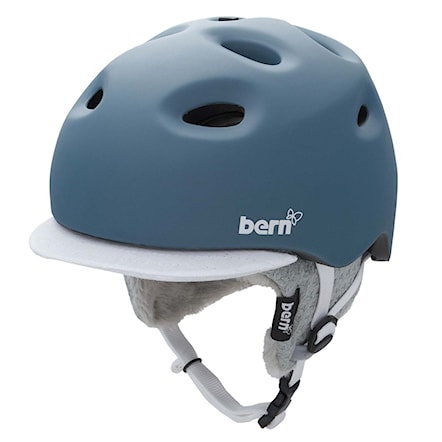Snowboard Helmet Bern Cougar 2 matte blue 2012 - 1