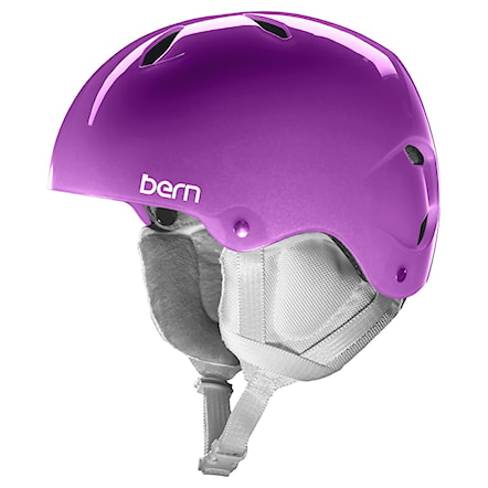 Prilba na snowboard Bern Diabla translucent purple 2015 - 1
