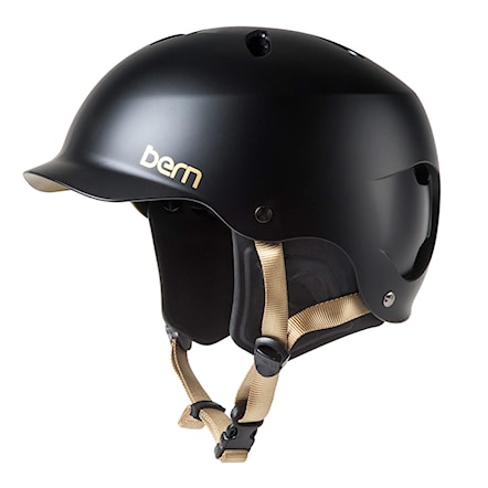 Skateboard Helmet Bern Lenox H2O satin black 2016 - 1