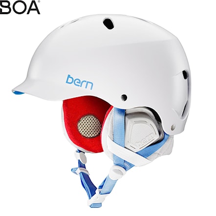Snowboard Helmet Bern Lenox satin white 2017 - 1