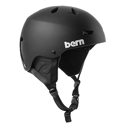 Skateboard Helmet Bern Macon H2O matte black 2016 - 1