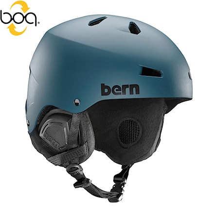 Snowboard Helmet Bern Macon matte muted teal 2017 - 1