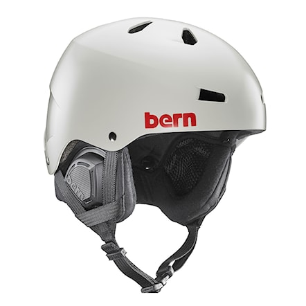 Snowboard Helmet Bern Macon satin light grey 2016 - 1