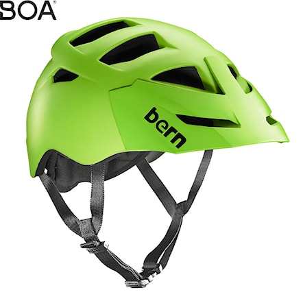 Bike Helmet Bern Morrison matte neon green 2016 - 1