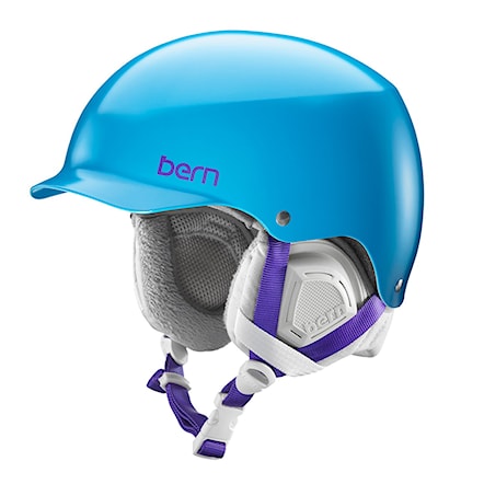 Snowboard Helmet Bern Muse satin ocean blue 2016 - 1