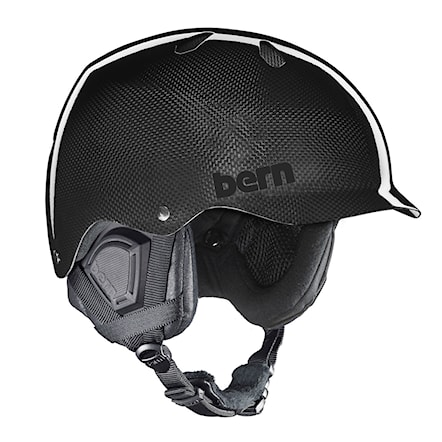 Snowboard Helmet Bern Watts Carbon gel coat black 2016 - 1