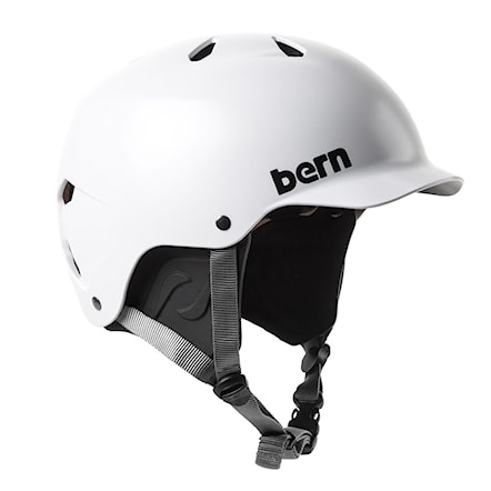 Skateboard Helmet Bern Watts H2O satin white 2016 - 1