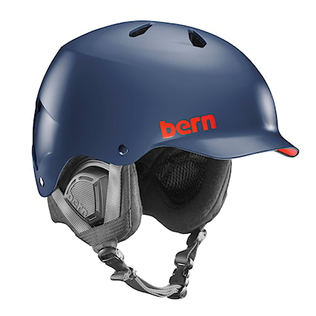 Snowboard Helmet Bern Watts matte navy blue 2016 - 1