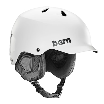 Snowboard Helmet Bern Watts satin white 2016 - 1
