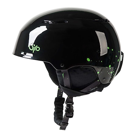 Snowboard Helmet Giro Combyn matte black splatter 2015 - 1