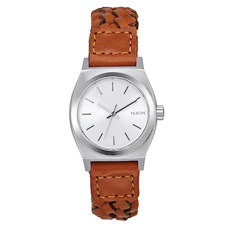 Watch Nixon Small Time Teller Leather saddle woven 2016 - 1
