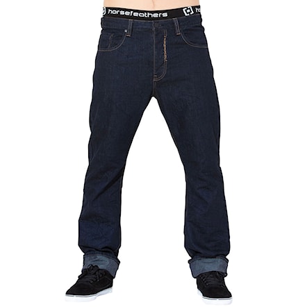 Jeans/kalhoty Horsefeathers Ground blue - 1