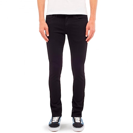 Jeans/kalhoty Vans V76 Skinny overdye black 2016 - 1