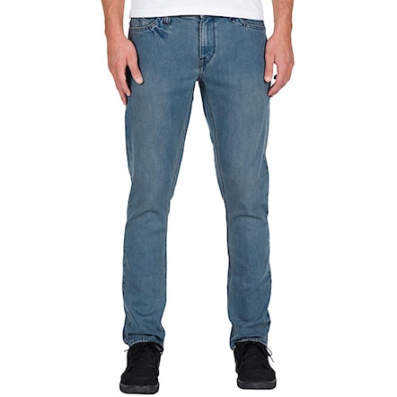Jeans/kalhoty Volcom 2X4 Denim smokey blue 2016 - 1