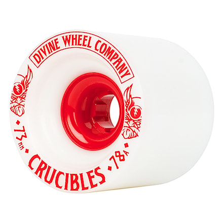 Longboard Wheels Divine Crucibles white/red 2016 - 1
