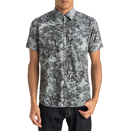 Košile Quiksilver Sunset Tunnel Shirt Ss dark shadow 2016 - 1