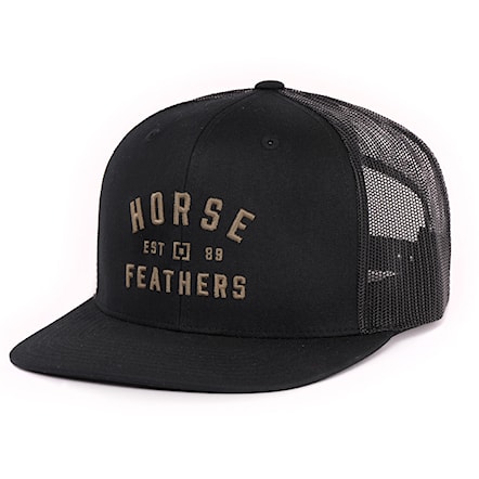 Kšiltovka Horsefeathers Sign black 2026 - 1