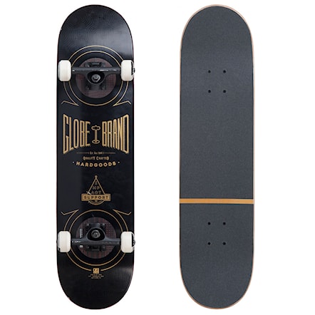 Skateboard Globe Banger black/gold - 1