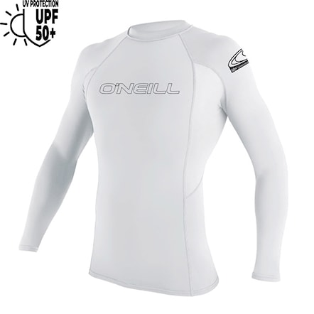 Lycra O'Neill Youth Basic Skins L/S Rash Guard white 2026 - 1