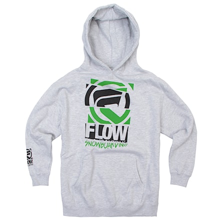 Bike mikina Flow Diced Youth Hoodie athletic heather 2013 - 1