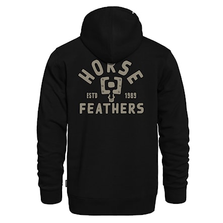 Hoodie Horsefeathers Pedal black 2026 - 4