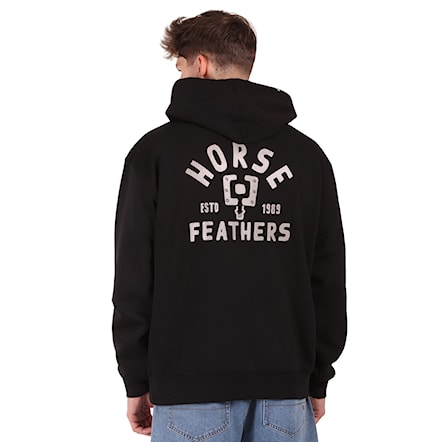 Hoodie Horsefeathers Pedal black 2026 - 1
