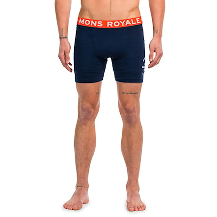 Boxer Shorts Mons Royale Hold'em Boxer navy 2017 - 1