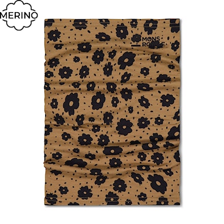 Nákrčník Mons Royale Daily Dose Merino Neckwarmer aoraki lily toffee 2026 - 1