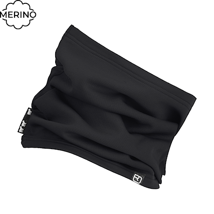Nákrčník ORTOVOX Fleece Light Neckwarmer black raven 2026 - 1