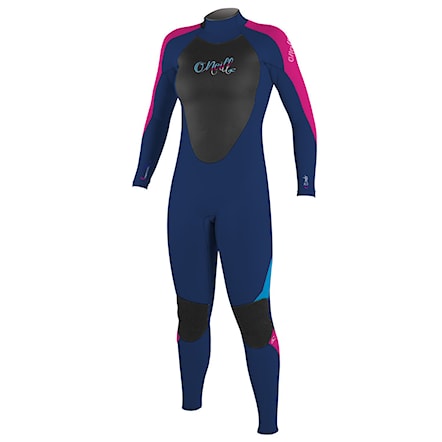 Wetsuit O'Neill Girls Epic 4/3 navy/berry/sky 2016 - 1