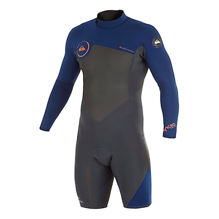 Wetsuit Quiksilver Syncro 2/2 Bz Ls Spring graphite/ink blue 2016 - 1