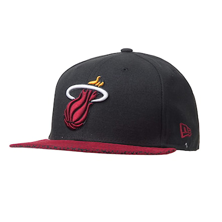 Cap New Era Miami Heat 59Fifty Team Vize black/red 2014 - 1