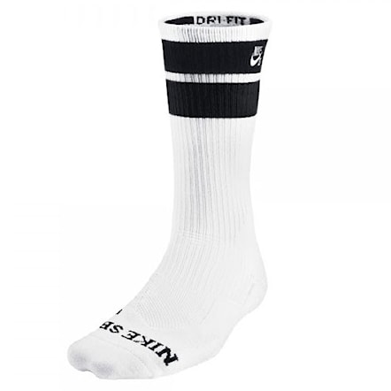 Ponožky Nike SB Elite Crew white/black 2015 - 1