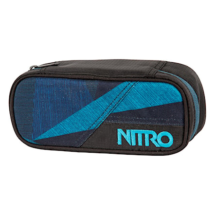 Školské puzdro Nitro Pencil Case fragments blue 2017 - 1