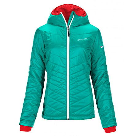 Zimná bunda do mesta ORTOVOX Piz Bernina Jacket aqua 2017 - 1
