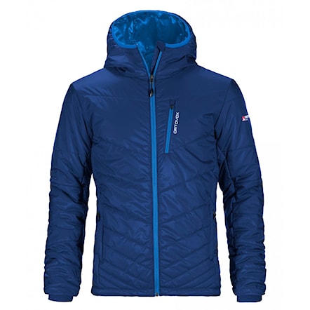 Zimní bunda do města ORTOVOX Piz Bianco Jacket strong blue 2017 - 1