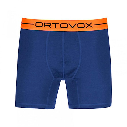 Overal ORTOVOX Rock'n'wool Boxer strong blue 2017 - 1